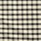 Threadmade Home Gingham Check 3-Yard Cut-to-fit Vinyl Tablecloth/Table Protector, Black - 54"W x 108"L